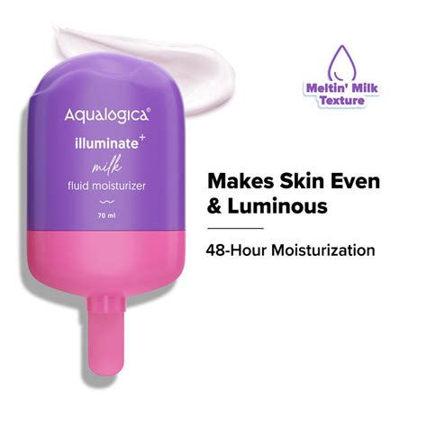 Buy Aqualogica Illuminate + Milk Fluid Moisturizer For Oily To ...