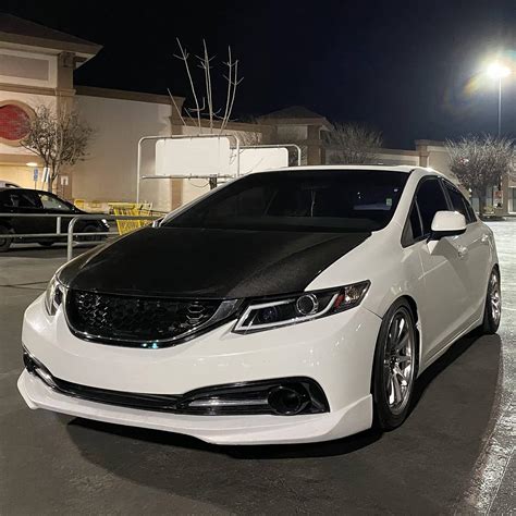 Buy SPEC-D TUNING Projector Headlights W/ New LED Light Bar Black ...