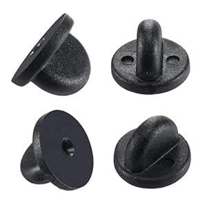 FURE Rubber Backs for Badge/Enamel Butterfly pins - Pack of 50 Pieces ...