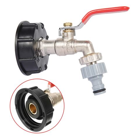 Buy TOOLSTAR IBC Tank Adapter, IBC Tank Tap Adapter Water storage tank ...