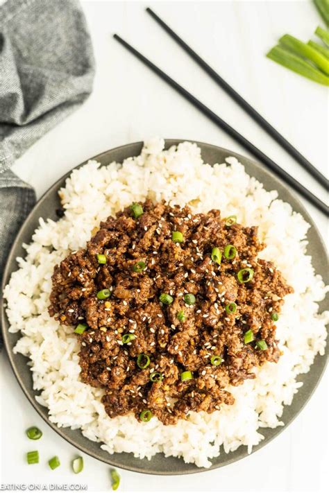Teriyaki Ground Beef - grillonadime.com