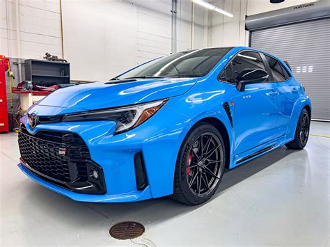 2024 Toyota GR Corolla Circuit Edition Returns in Blue Flame with Some Tweaks - TFLcar