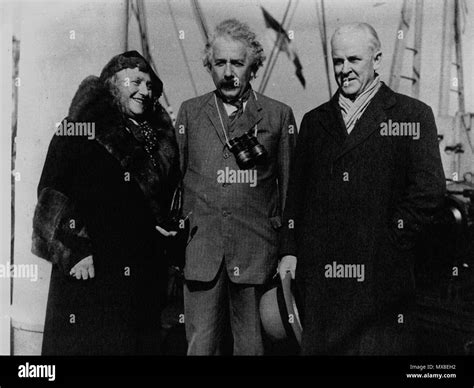 Albert einstein and robert andrews millikan hi-res stock photography ...