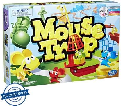 HASBRO GAMING Mouse Trap for Kids Classic Party & Fun Games Board Game ...