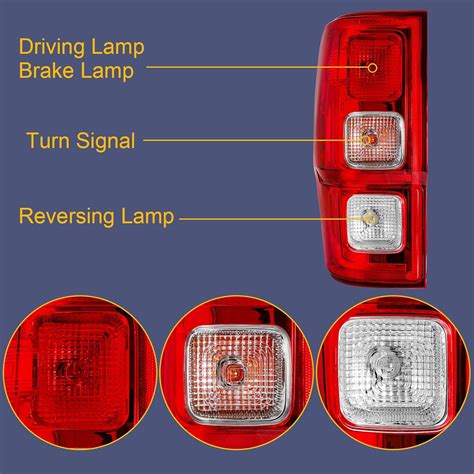 Vomal Tail Light Compatible With 2019-2022 Ford Ranger XL India | Ubuy