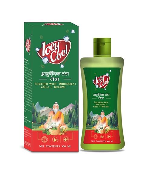 Buy Icey Cool Ayurvedic Cool Oil - 300ml Online at Low Prices in India ...