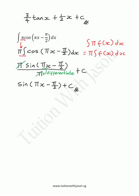 Integration by Using Trigonometry 的图像结果