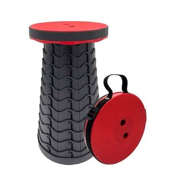 Buy Namson Telescopic Stool NA-7054 Red Online | Carrefour KSA
