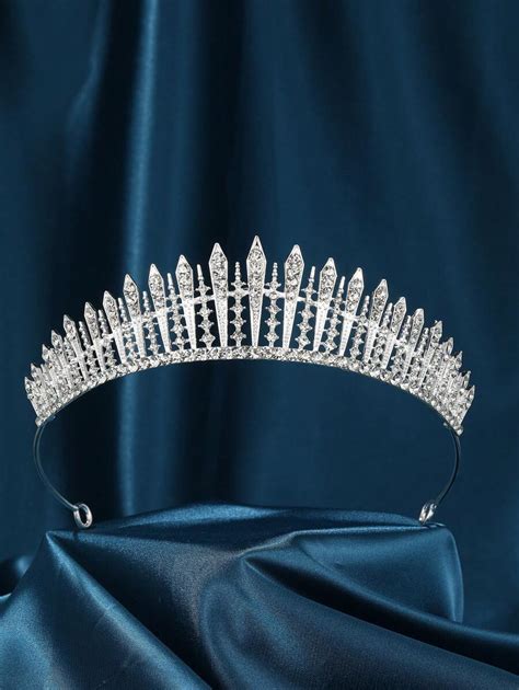 Luxurious & Elegant Crystal Crown Bridal Princess Evening Gown Hairband ...