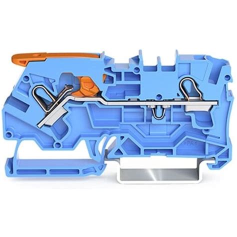 2104-1204 WAGO | WAGO 2104-1204 TOPJOB S Series Blue, 4mm², 1-Level ...