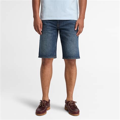Denim Shorts for Men in Blue
