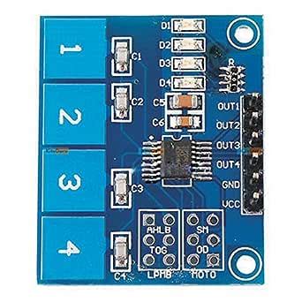 KitsGuru KG105 Ttp224 4 Channel Digital Touch Sensor Module or ...
