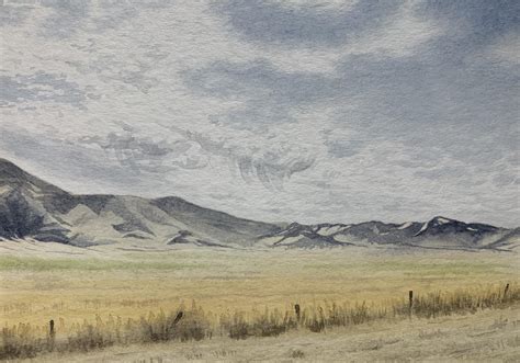first watercolor project wip. im painting yangtze river : r/Watercolor