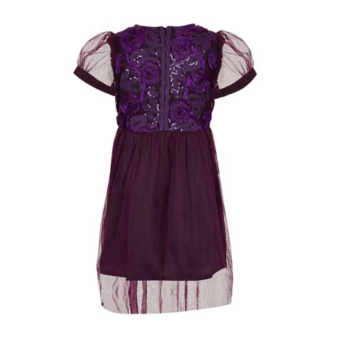 Purple Rose Dress