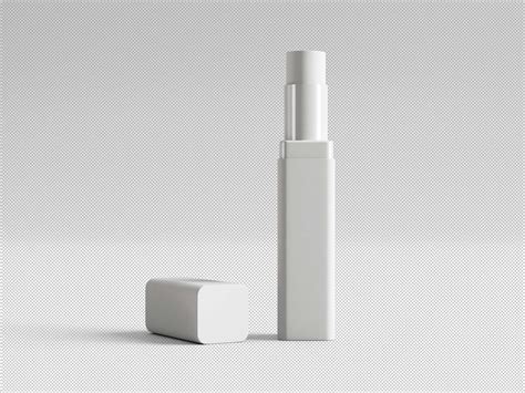 Free Lip Balm Mockup (PSD)