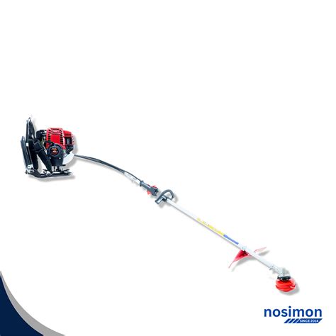 Nosimon 52cc Back Pack 2 Stroke Brush Cutter with Paddy Guard, Stand ...