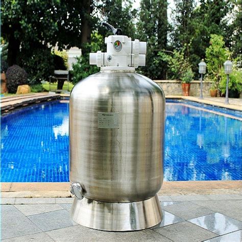 小型游泳池沙缸过滤器循环水处理设备支架池澡堂水泵过滤砂缸一体-阿里巴巴