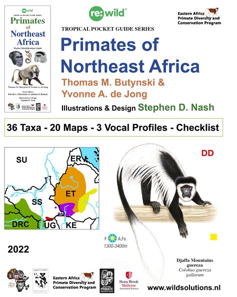 Pocket Identification Guide of the Primates of Northeast Africa ...