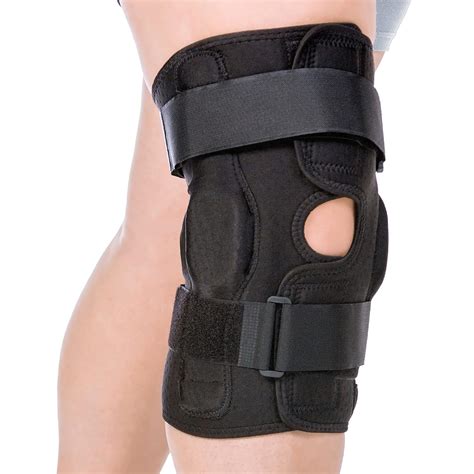 Buy BraceAbility Torn Meniscus ROM Knee Brace - Plus Size Hinged Post ...