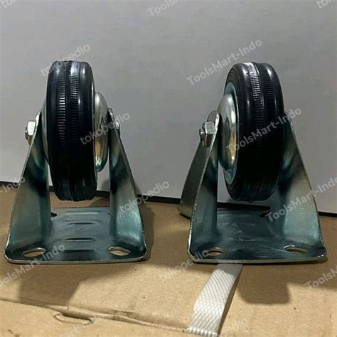 Jual roda karet gerobak troli 3inch mati hitam - Jakarta Utara ...