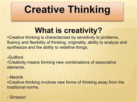 What Is an Example of Creative Thinking 的图像结果