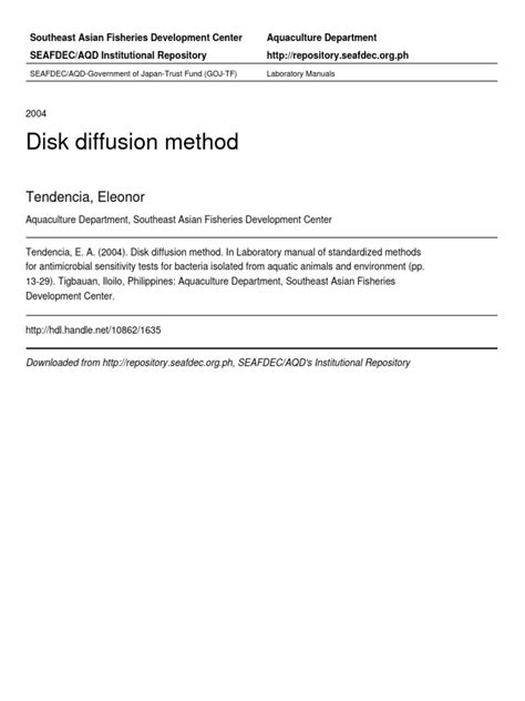 Image result for Mic Disc Diffusion Method