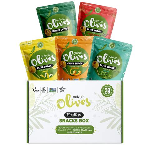 Amazon.com: Nutruit Olives Snacks - Pitted Olives (Variety Box) - Fresh ...