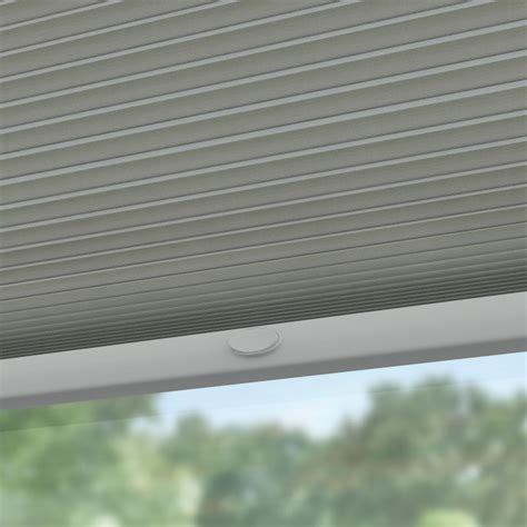LEVOLOR 30-in x 72-in Graphite Room Darkening Cordless Cellular Shade ...