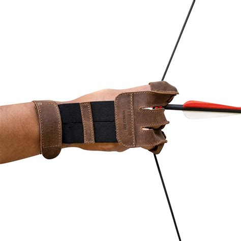 Valhalla Gear, Three-Finger Archery Glove, Bow and Arrow Shooting ...