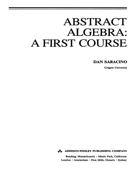 Image result for Abstract Algebra Video Lectures