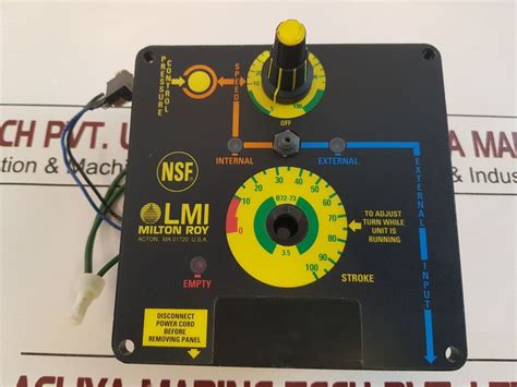 Lmi Milton Roy Micropace Control Unit With Mp-100 Converter – Aeliya Marine