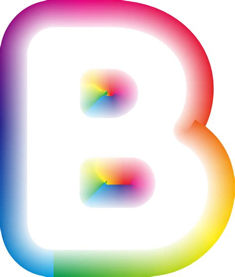 neón letra b 15072231 PNG