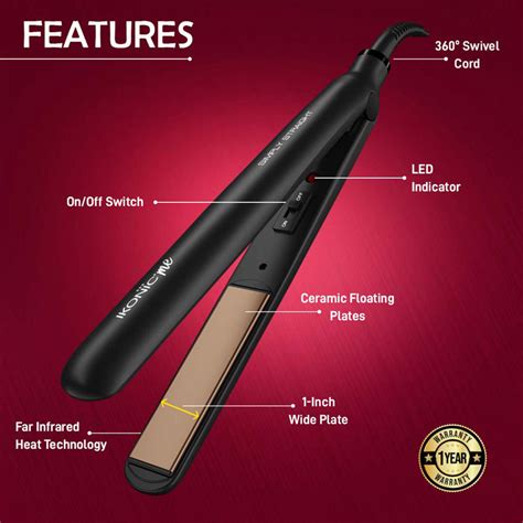 Buy Ikonic Professional Simply Straight( Black) Online