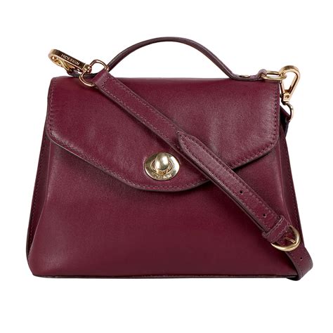 Buy Purple Coquette 02 Satchel Bag Online - Hidesign