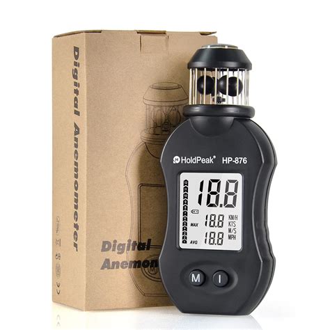 Buy Anemometer HOLDPEAK HP-876 Digital Wind Speed Meter Cup-Anemometer ...