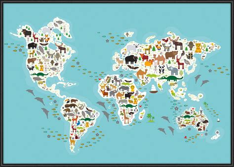 Maps Of Animals – Animal Map Of The World – UKZQ
