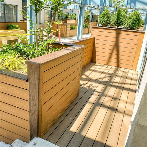 Use Composite Decking to Make Durable Planter Boxes - Tague Lumber