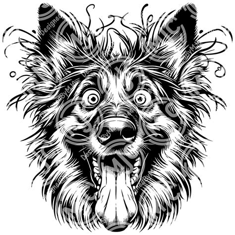 Funny Laughing German Shepherd SVG Bundle, German Shepherd Clipart ...