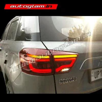 Maruti Suzuki Brezza 2016-20 Audi Q7 Style LED Tail Lights with Matrix ...