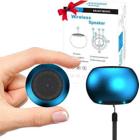 Amazon.com: SEVENKA 2 Bluetooth Mini Speakers, 3W Small Portable ...