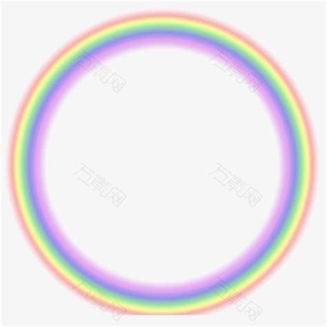彩虹png元素素材图片下载-万素网