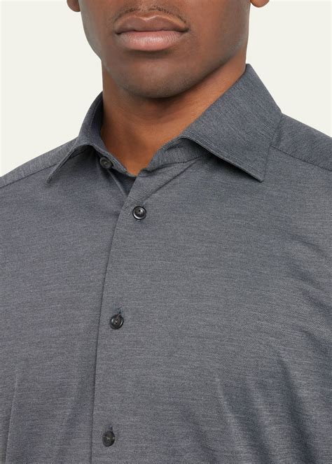 Eton Men's Slim Fit 4-Way Stretch Dress Shirt - Bergdorf Goodman