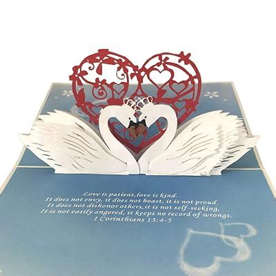 Dekali Designs Christian Swan Pop Up Card - India | Ubuy