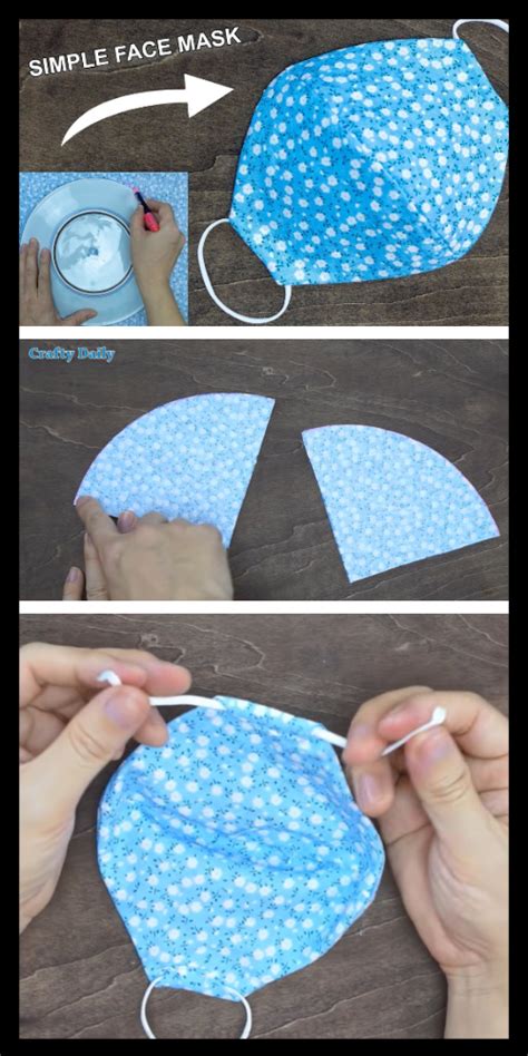 Homemade Mask Using Plate for Pattern 的图像结果