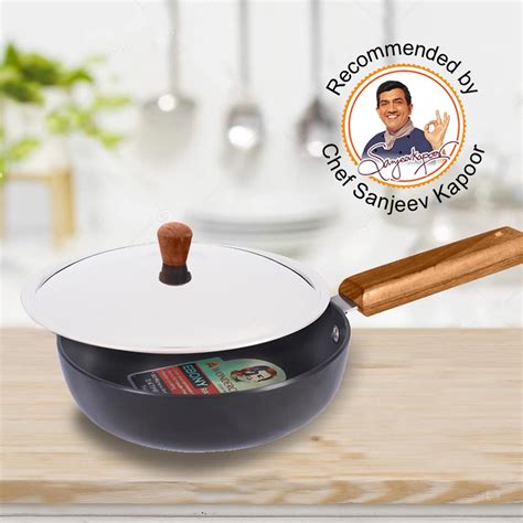 Buy WONDERCHEF Ebony Deep Frying Pan -1.5 L - 26.5 cm from Wonderchef ...