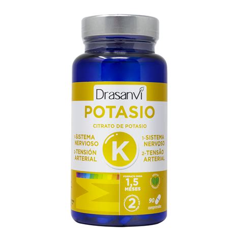 Citrato de Potasio 90 Comprimidos – Drasanvi – Macrobiótica BioSana
