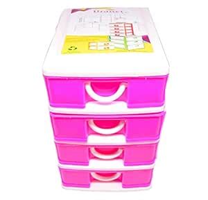 India IoT Kart JSR Multipurpose Modular 4 Drawer Chest Cabinet ...