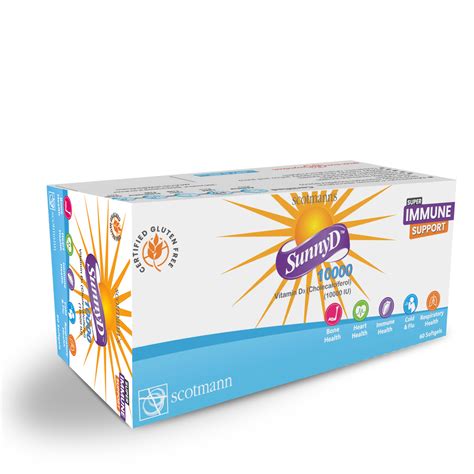 Scotmann’s SunnyD 10000 - 60 Softgels – D-Dukaan