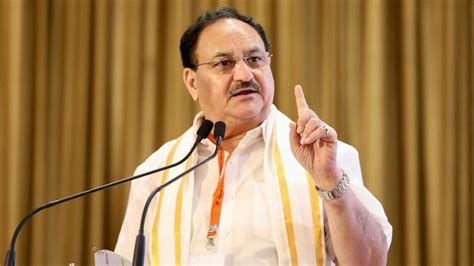 JP Nadda slams Telangana government, targets Congress for 'decades of ...