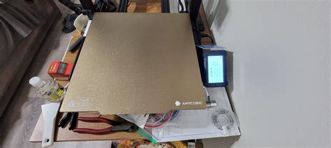 My first upgrade, PEI bed for my Kobra Max : r/3Dprinting